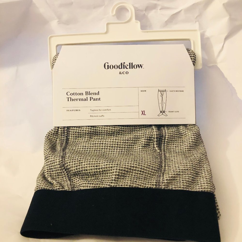 COPY - COPY - Goodfellow & Co Mens Cotton Blend Thermal Pant XL